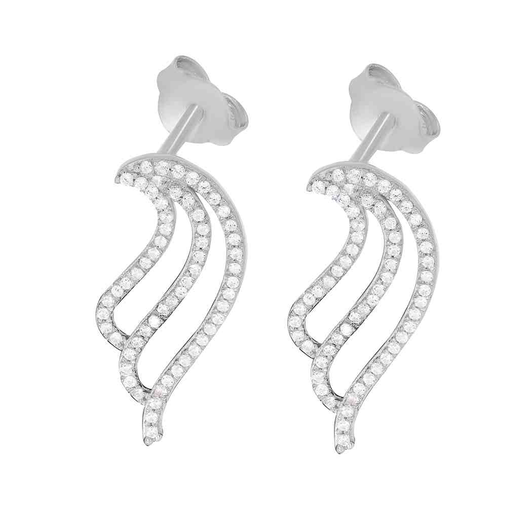 Brilio Diamond Wave Earrings ER21860A